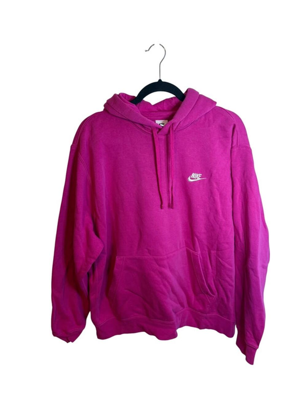 Nike Hot Pink Club Fleece Hoodie